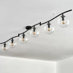 hofstein Gastor Plafonnier, Boule lumineuse Clair, 6 lumières