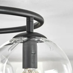 hofstein Gastor Plafonnier, Boule lumineuse Clair, 3 lumières