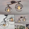 hofstein Gastor Plafonnier, Boule lumineuse Clair, Fumé, 2 lumières