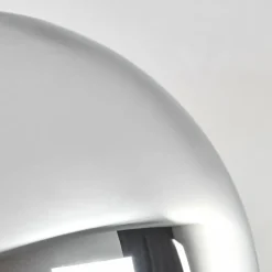 hofstein Gastor Plafonnier, Boule lumineuse Chrome, Fumé, 2 lumières