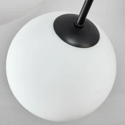 hofstein Gastor Plafonnier, Boule lumineuse Blanc, 12 lumières