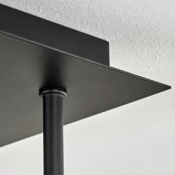 hofstein Gastor Plafonnier, Boule lumineuse Chrome, Fumé, 5 lumières