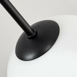 hofstein Gastor Plafonnier, Boule lumineuse 87 cm Blanc, 8 lumières