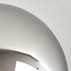 hofstein Gastor Plafonnier, Boule lumineuse Chrome, Fumé, 4 lumières