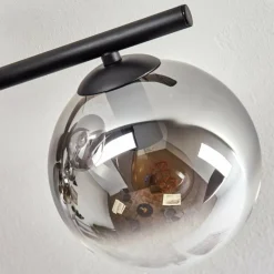 hofstein Gastor Plafonnier, Boule lumineuse Clair, Fumé, 5 lumières