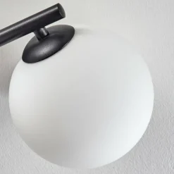 hofstein Gastor Plafonnier, Boule lumineuse Blanc, 3 lumières
