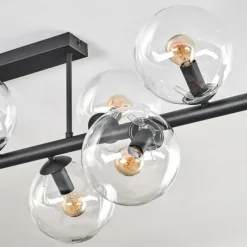 hofstein Gastor Plafonnier, Boule lumineuse Clair, 10 lumières