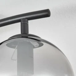 hofstein Gastor Plafonnier Fumé, 2 lumières