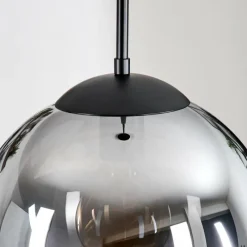 hofstein Gastor Suspension, Boule lumineuse Clair, Fumé, 1 lumière