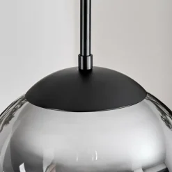 hofstein Gastor Suspension, Boule lumineuse 25 cm Fumé, 1 lumière