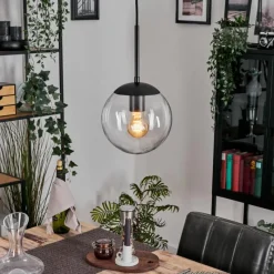 hofstein Gastor Suspension, Boule lumineuse Clair, 1 lumière