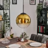 hofstein Gastor Suspension, Boule lumineuse 30 cm Or, Clair, 1 lumière