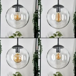 hofstein Gastor Suspension, Boule lumineuse Clair, 3 lumières