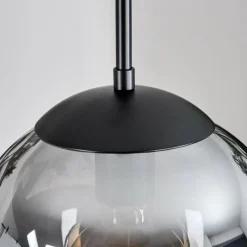 hofstein Gastor Suspension, Boule lumineuse Clair, Fumé, 3 lumières