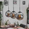 hofstein Gastor Suspension, Boule lumineuse, Suspension Fumé, 3 lumières