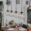 hofstein Gastor Suspension, Boule lumineuse, Suspension Clair, 4 lumières