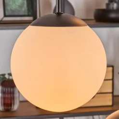 hofstein Gastor Suspension, Boule lumineuse, Suspension Blanc, 5 lumières