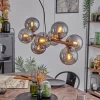 hofstein Gastor Suspension, Boule lumineuse, Suspension Fumé, 8 lumières