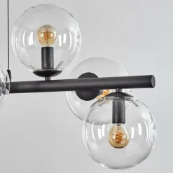 hofstein Gastor Suspension, Boule lumineuse, Suspension Clair, 8 lumières