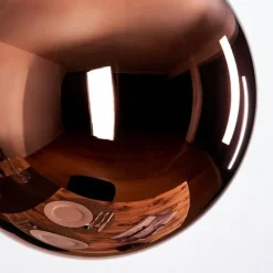 hofstein Gastor Suspension, Boule lumineuse, Suspension Cuivré, 1 lumière