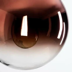 hofstein Gastor Suspension, Boule lumineuse, Suspension Clair, Cuivré, 1 lumière