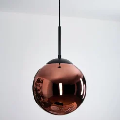 hofstein Gastor Suspension, Boule lumineuse, Suspension Cuivré, 1 lumière