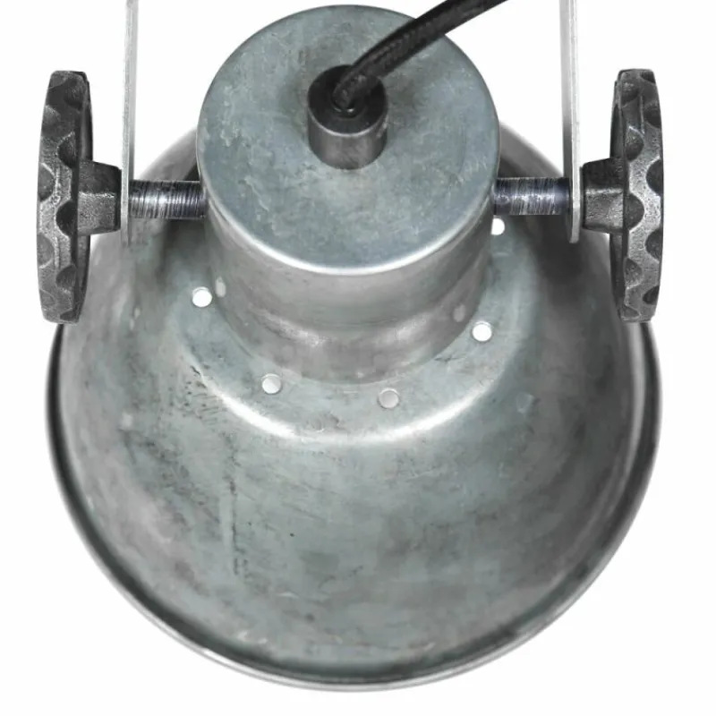 Lampes Industrielles-Luminaires Steinhauer Gearmetal Applique murale, Spot mural Argent Oxydé, 1 lumière