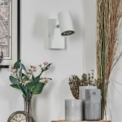 Luminaires Scandinaves-hofstein Gesteira Applique murale, Spot mural Blanc, 1 lumière