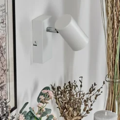 Luminaires Scandinaves-hofstein Gesteira Applique murale, Spot mural Blanc, 1 lumière