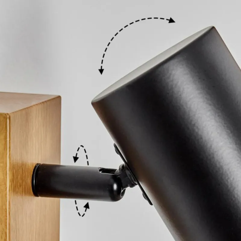 Luminaires Scandinaves-hofstein Gesteira Applique murale, Spot mural Couleur bois, 1 lumière