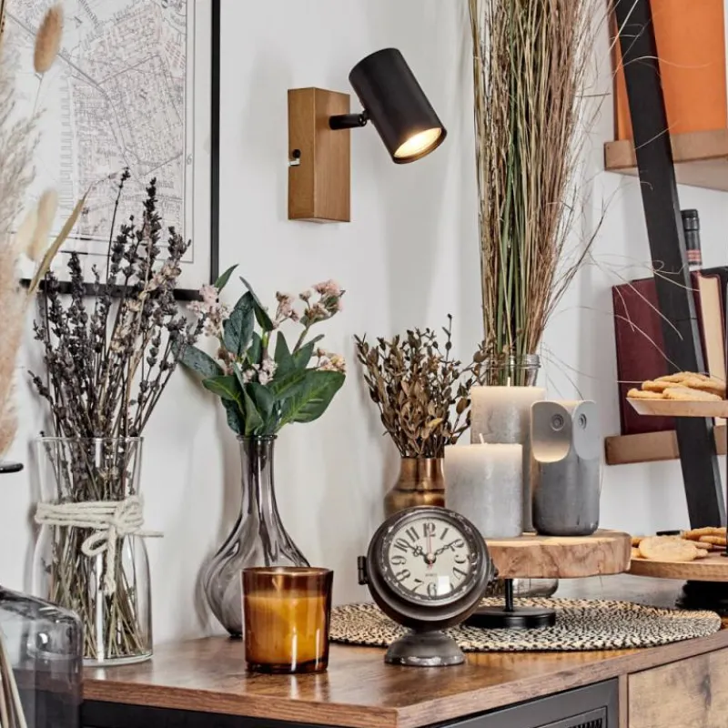 Luminaires Scandinaves-hofstein Gesteira Applique murale, Spot mural Couleur bois, 1 lumière