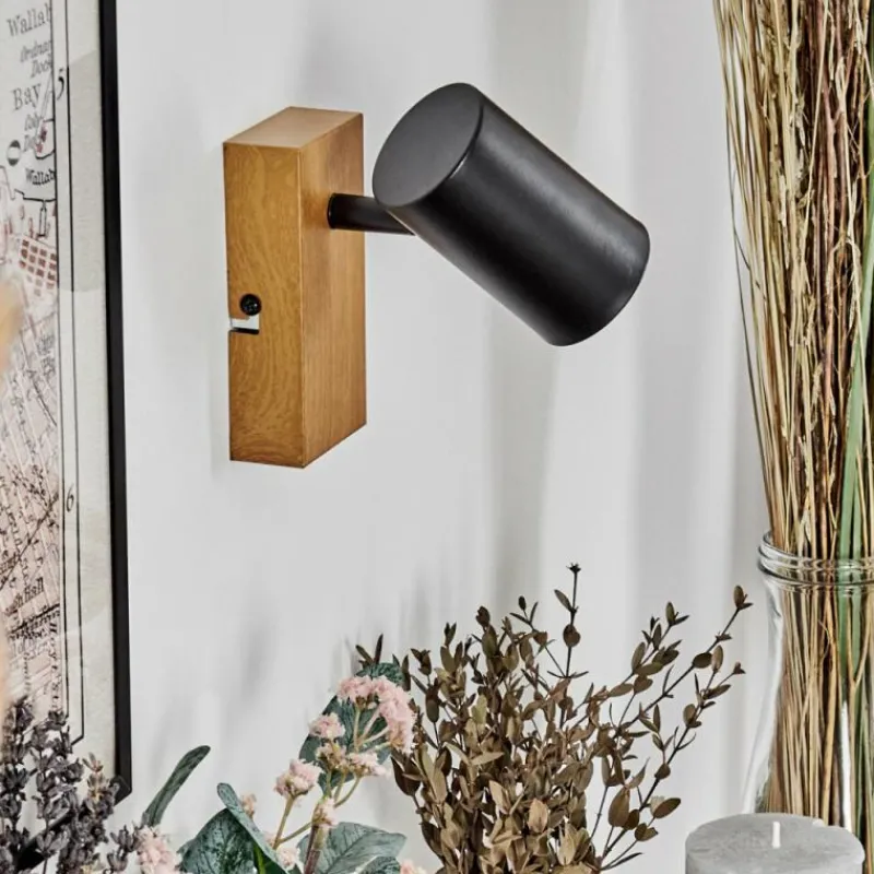 Luminaires Scandinaves-hofstein Gesteira Applique murale, Spot mural Couleur bois, 1 lumière