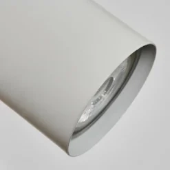 Luminaires Scandinaves-hofstein Gesteira Applique murale, Spot mural Couleur bois, Blanc, 1 lumière