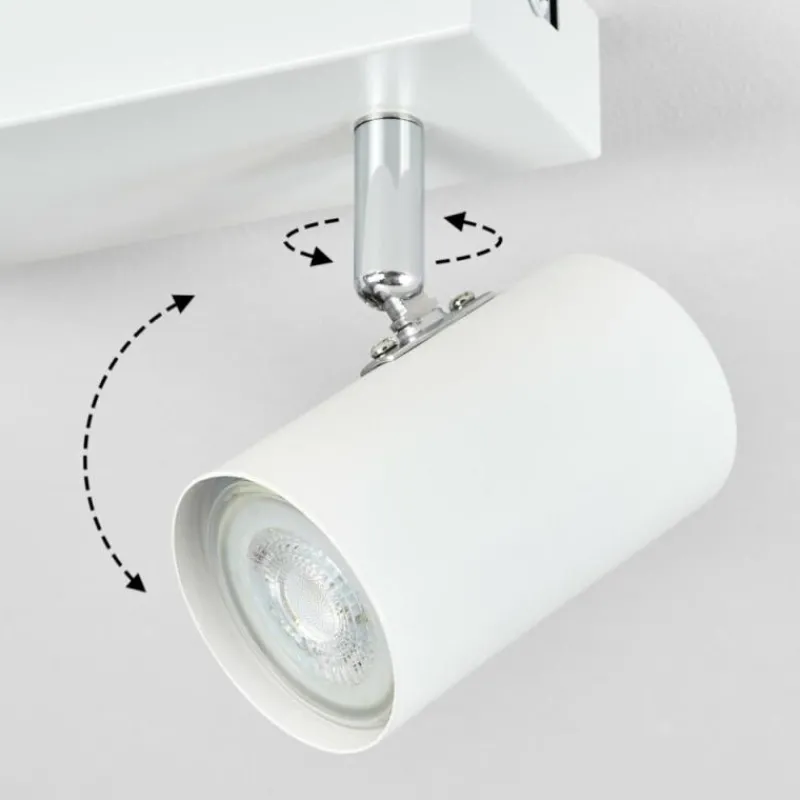 Luminaires Scandinaves-hofstein Gesteira Plafonnier, Spot de plafond Blanc, 2 lumières