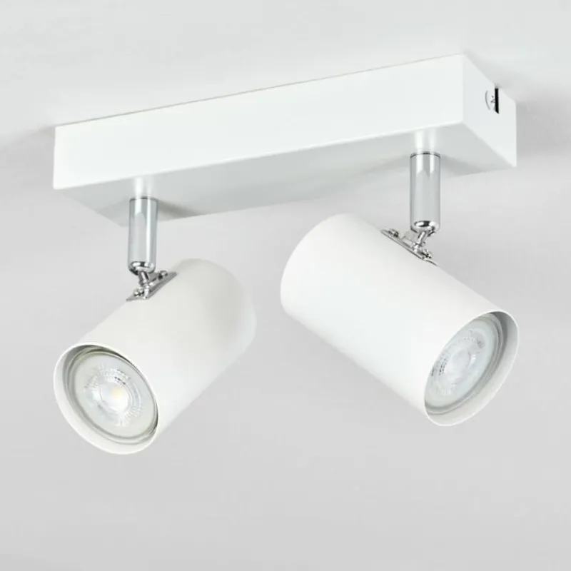 Luminaires Scandinaves-hofstein Gesteira Plafonnier, Spot de plafond Blanc, 2 lumières
