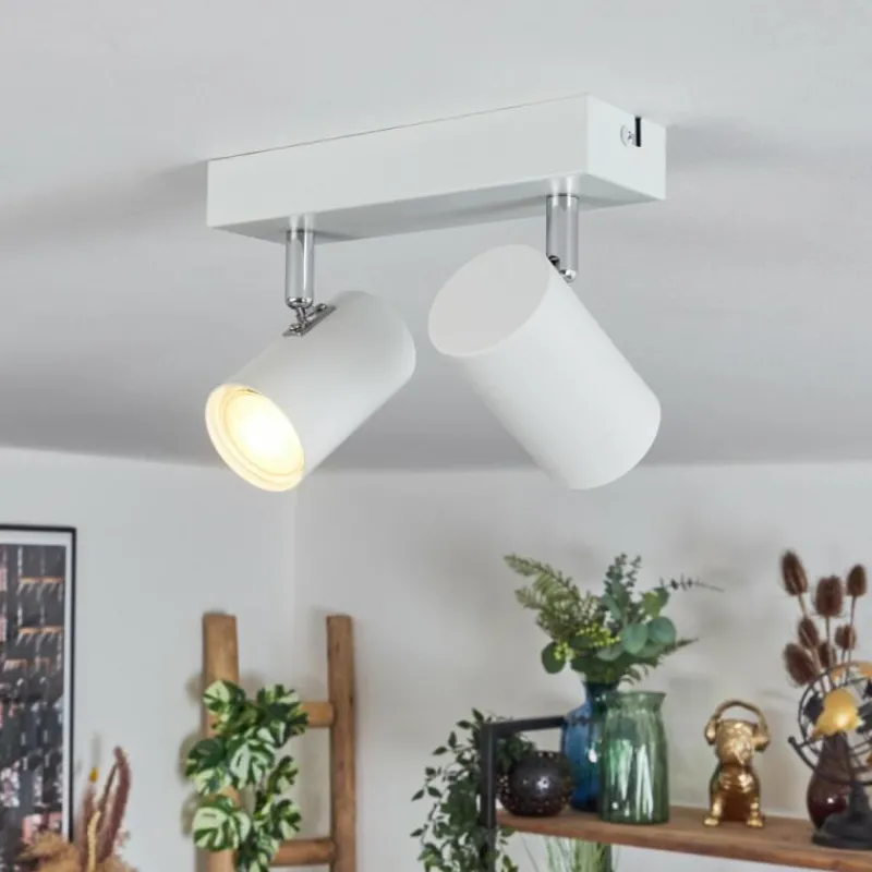 Luminaires Scandinaves-hofstein Gesteira Plafonnier, Spot de plafond Blanc, 2 lumières