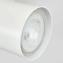 Luminaires Scandinaves-hofstein Gesteira Plafonnier, Spot de plafond Chrome, Couleur bois, 2 lumières