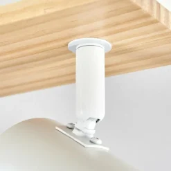 Luminaires Scandinaves-hofstein Gesteira Plafonnier, Spot de plafond Écru, Blanc, 6 lumières