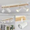 Luminaires Scandinaves-hofstein Gesteira Plafonnier, Spot de plafond Écru, Blanc, 4 lumières