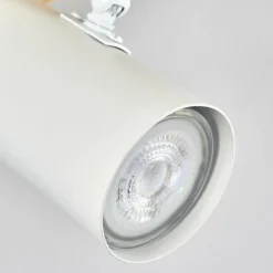 Luminaires Scandinaves-hofstein Gesteira Plafonnier, Spot de plafond Écru, Blanc, 4 lumières