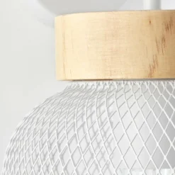 Luminaires Scandinaves-Luminaires Brilliant Giada Applique murale Blanc, 1 lumière