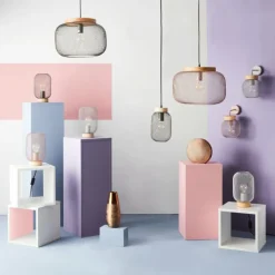 Luminaires Scandinaves-Luminaires Brilliant Giada Lampe à poser Noir, 1 lumière