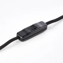 Luminaires Scandinaves-Luminaires Brilliant Giada Lampe à poser Noir, 1 lumière