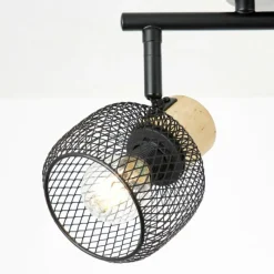 Luminaires Scandinaves-Luminaires Brilliant Giada Spot de plafond Noir, 2 lumières