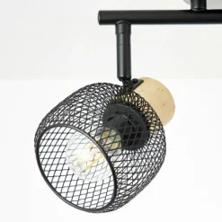 Luminaires Scandinaves-Luminaires Brilliant Giada Spot de plafond Noir, 2 lumières