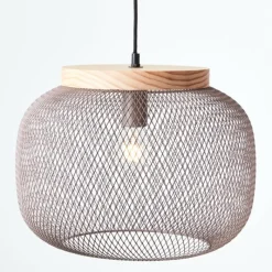 Luminaires Scandinaves-Luminaires Brilliant Giada Suspension Lila, 1 lumière