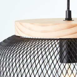 Luminaires Scandinaves-Luminaires Brilliant Giada Suspension Noir, 1 lumière