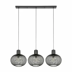 Luminaires Trio GILA Suspension Noir, 3 lumières* Suspensions