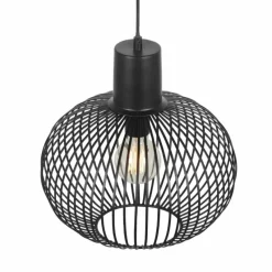 Luminaires Trio GILA Suspension Noir, 1 lumière* Suspensions