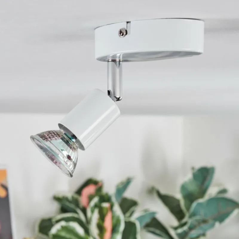 hofstein Gjedso Plafonnier, Spot de plafond LED Blanc, 1 lumière